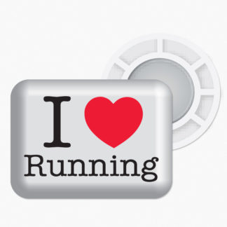 I Love Running - magnetky